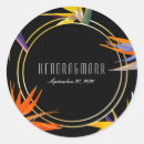 Search for bird wedding stickers Elegant