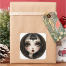 Search for victorian girl stickers Black