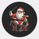 Search for funny drummer stickers Merry christmas