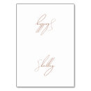 Search for guest table cards Elegant