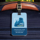 Search for cookie monster luggage tags Kids tv show