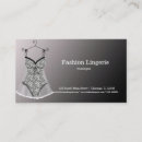 Search for lingerie business cards Boutique