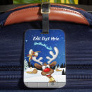 Search for christmas luggage tags Festive