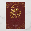 Search for maroon graduation invitations Trendy