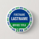 Recherche de bleu électrique badges Personnalisation