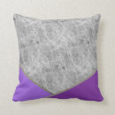 Search for purple and silver pillows Violet