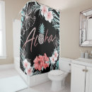 Search for rose gold on black shower curtains Pink