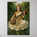 Search for goddess saraswati posters Veena