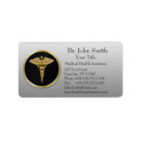 Search for caduceus return address labels Clinic