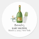 Search for champagne bottle stickers Modern