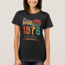 Recherche de vintage 1976 tshirts Année