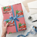 Recherche de vintage red papier cadeau Arbre de noël