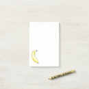 Recherche de banane post its Aquarelle