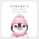 Search for pink penguin stickers Winter