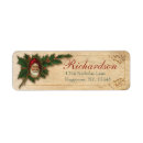 Search for st nicholas return address labels Vintage