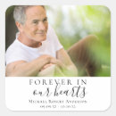 Search for forever in our hearts stickers Bereavement