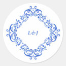 Search for victorian stickers Blue and white