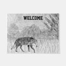 Search for wolf doormats Wild animal