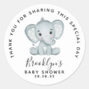 Search for cute elephant thank you stickers Simple