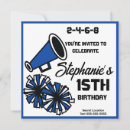 Search for team birthday invitations Blue