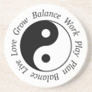 Recherche de yin yang dessous de verres Amour
