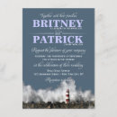 Search for lighthouse wedding invitations Seaside