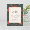 Recherche de poinsettia bridal shower invitations Festif