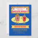 Search for kids movie party invitations Under the stars