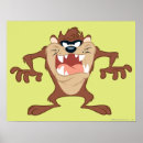 Recherche de looney tune characters posters Taz