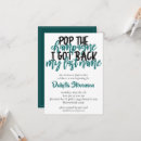 Recherche de pop the champagne invitations Tendance