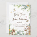 Search for watercolor fox baby shower invitations Country wood