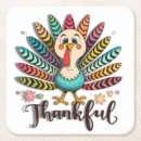 Search for turkeys coasters Thanksgiving