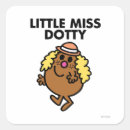 Search for dotty square stickers Cartoon