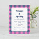 Recherche de motif tartan invitations Coloré