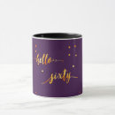 Search for purple and gold mugs For her
