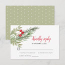 Search for christmas rsvp cards Watercolor