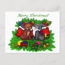 Search for retro cat christmas cards Xmas
