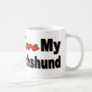 Search for i love dachshunds mugs Weiner