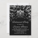 Search for chandeliers light invitations White