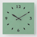 Recherche de mint horloges Vert menthe