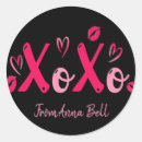 Search for valentines day for her stickers Xoxo