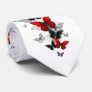 Search for white butterfly ties Illustration