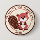 Search for beaver buttons Cartoon