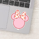 Search for polka dots bow stickers Minnie