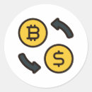 Search for currency stickers Bitcoin