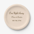Search for rehearsal plates The night before