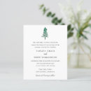 Search for trees 4x5 invitations Elegant