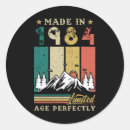 Search for made in 1984 stickers Birthday
