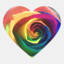 Search for rainbow roses stickers Flowers