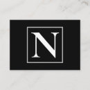 Search for monogram chubby business cards Typography